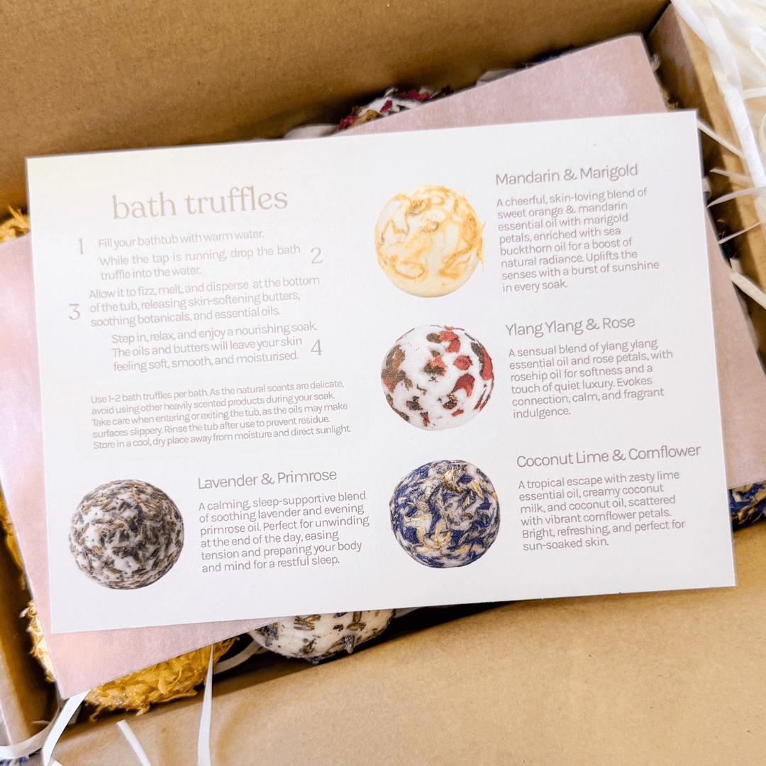 Botanical Bath Truffles Smoom 
